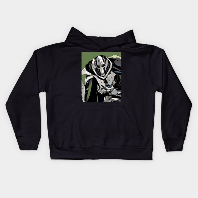 General Grievous Kids Hoodie by Art-95